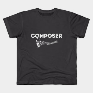 Composer Design for Music Composers Kids T-Shirt